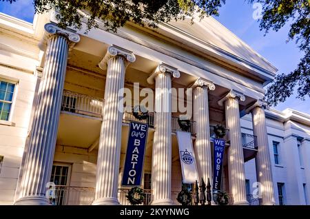 Die Barton Academy, die erste öffentliche Schule in Alabama, wird am 30. November 2022 in Mobile, Alabama. Stockfoto