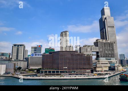 Tsim Sha Tsui Promenade Stockfoto