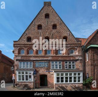 Pons, ältester Pub in Lüneburg seit 1485, Lüneburg, Niedersachsen, Deutschland, Europa Stockfoto