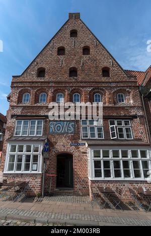 Pons, ältester Pub in Lüneburg seit 1485, Lüneburg, Niedersachsen, Deutschland, Europa Stockfoto