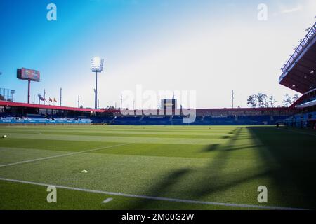 Barcelona, Spanien, 4tth. Dezember 2022: Das Stadion ist während des Finetwork Liga F-Spiels zwischen dem FC Barcelona Femeni gegen Real Sociedad im Estadi Johan Cruyff, Barcelona (Unnati Naidu/SPP), zu sehen. Kredit: SPP Sport Press Photo. Alamy Live News Stockfoto