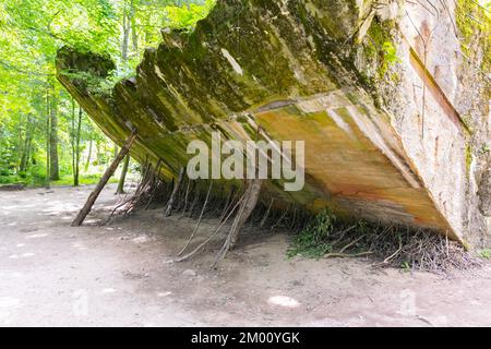 Ketrzyn, Polen - Juli 2019 Wolfsschanze war Adolf Hitlers erstes Militärhauptquartier an der Ostfront im Zweiten Weltkrieg Wolfsschanze, Wolfschanze. Wilc Stockfoto