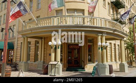 Crockett Hotel in San Antonio Texas - SAN ANTONIO, USA - 01. NOVEMBER 2022 Stockfoto