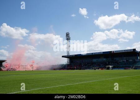 Sydney, Australien. 03.. Dezember 2022. Ein allgemeiner Überblick vor dem Spiel zwischen Wanderers und dem FC Sydney im Marconi Stadium am 3. Dezember 2022 in Sydney, Australien. Kredit: IOIO IMAGES/Alamy Live News Stockfoto