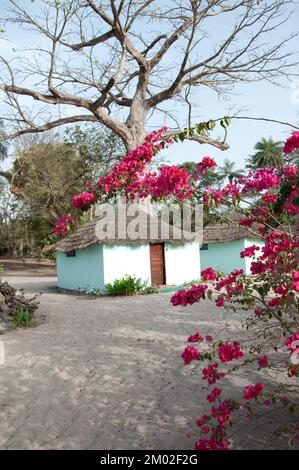 Chez Claude Resort, Insel Joao Viera, Guinea-Bissau Stockfoto