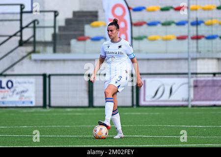 PALMA CAMPANIA, ITALIEN - DEZEMBER 03: Giorgia Spinelli von Sampdoria Women in Action während der Women Serie A match between Pomigliano CF Women and Sampdoria Women at Stadio Comunale am 03. Dezember 2022 in Palma Campania, Italien - Foto von Nicola Ianuale Credit: Nicola Ianuale/Alamy Live News Stockfoto