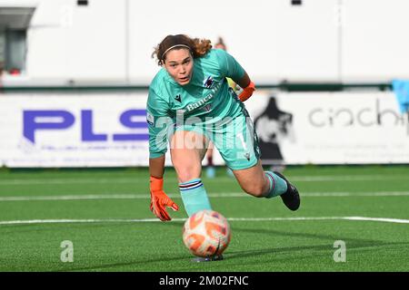 PALMA CAMPANIA, ITALIEN - DEZEMBER 03: Amanda Tampieri von Sampdoria Women in Action während der Women Serie A match between Pomigliano CF Women and Sampdoria Women at Stadio Comunale am 03. Dezember 2022 in Palma Campania, Italien - Foto von Nicola Ianuale Credit: Nicola Ianuale/Alamy Live News Stockfoto