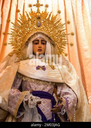 Die Pfarrkirche unserer Gnadenfrau in Fuengirola an der Costa del Sol in Südspanien Stockfoto