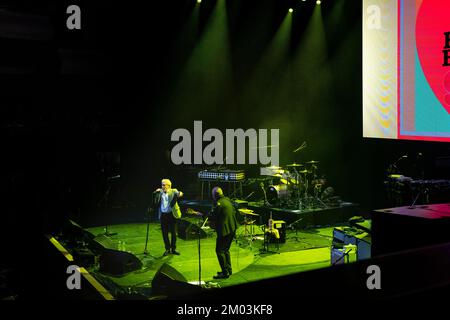 The WHO ein Abend zur Feier von Sir Peter Blake in der Royal Festival Hall zu seinem 90.. Geburtstag eine Hommage und Feier, organisiert von Paul Weller. Stockfoto