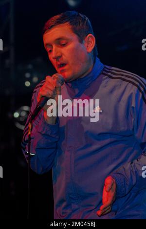 Paul Heaton, V2008, Hylands Park, Chelmsford, Essex, Großbritannien - 16. August 2008 Stockfoto