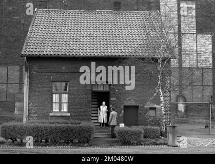 An diesem Standort der Stadt Bochum, der hier am 01.02.1975 fotografiert wurde, war 1975 eine Müllverbrennung in Deutschland und Europa geplant Stockfoto