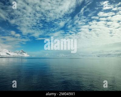 orne Hafen, antarktis, antarktis, antarktis Landschaft, Natur, eisgefüllte Berge, eisige Berge, Klimawandel, antaktische Halbinsel, Eisberge Stockfoto