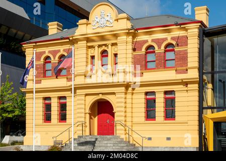 Old Town Hall Complex, Devonport, Tasmanien, Australien Stockfoto