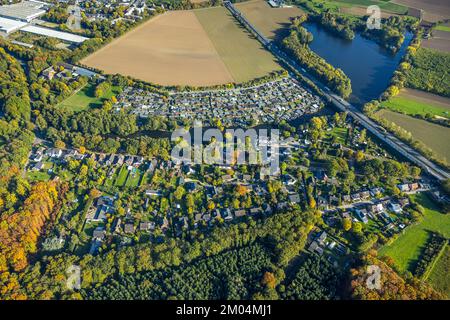 Luftaufnahme, Campingplatz Bej Wolters, Campingplatz Schultes Kull