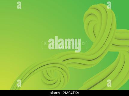 Hintergrund für abstrakte Linien. Modernes Hintergrunddesign. Flüssige Farbe. Flüssige Formzusammensetzung. Geeignet für Präsentationsdesign. Website Stock Vektor