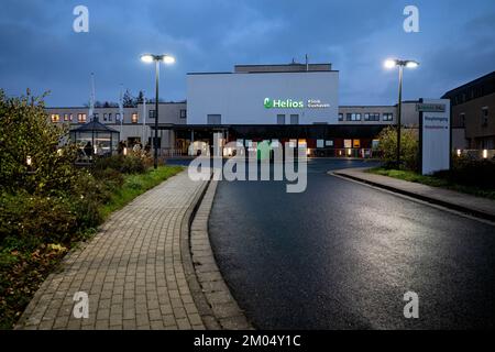 Helios Krankenhaus in Cuxhaven Stockfoto