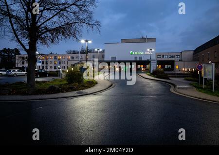 Helios Krankenhaus in Cuxhaven Stockfoto