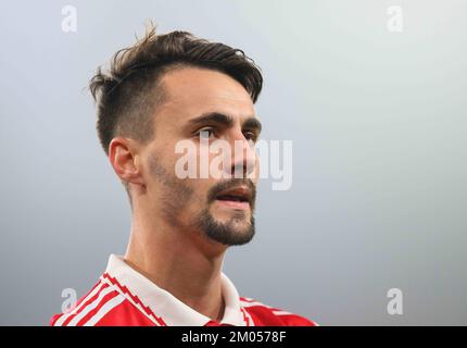 03. November 2022 - Arsenal / FC Zürich - UEFA Europa League - Gruppe A - Emirates Stadion Arsenal Fabio Vieira während des Spiels gegen den FC Zürich Bild : Mark Pain / Alamy Stockfoto