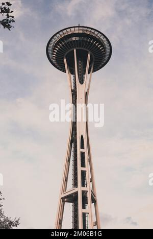 Space Needle in Seattle, Washington, Foto von Elmer Franco Stockfoto