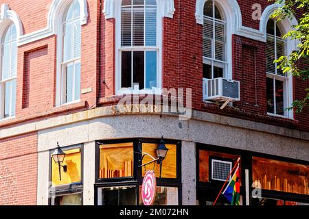 Das Sawyer Building in Portland, Maine Stockfoto