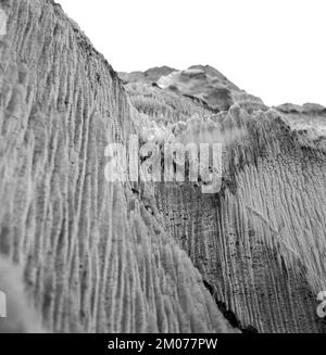 Salzlagerstätten in Prahova County, Rumänien, ca. 1975 Stockfoto