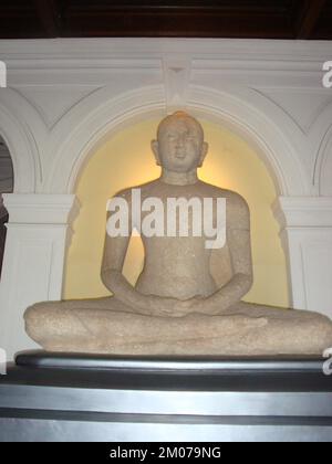 Ein Tag im Museum von Polonnaruwa, Sri Lanka Stockfoto