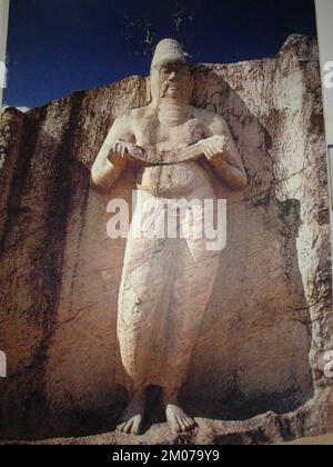 Ein Tag im Museum von Polonnaruwa, Sri Lanka Stockfoto