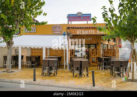 Krümels Stadl, Carrer Sebel, Paguera, Mallorca, Spanien Stockfoto