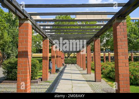 Kolonnaden, Laubengang, Los-Angeles-Platz, Charlottenburg, Charlottenburg-Wilmersdorf, Berlin, Deutschland Stockfoto