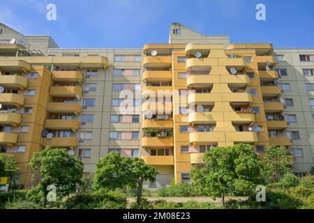 Wohnhaus, Kreuzberger Zentrum, Skalitzer Straße, Kottbusser Tor, Kreuzberg, Friedrichshain-Kreuzberg, Berlin, Deutschland Stockfoto