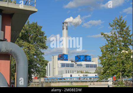 Klärwerk, Freiheit, Ruhleben, Spandau, Berlin, Deutschland Stockfoto