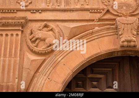 Dominikanische Klosterkirche; Villanueva de los Infantes; Ciudad Real; Spanien Stockfoto