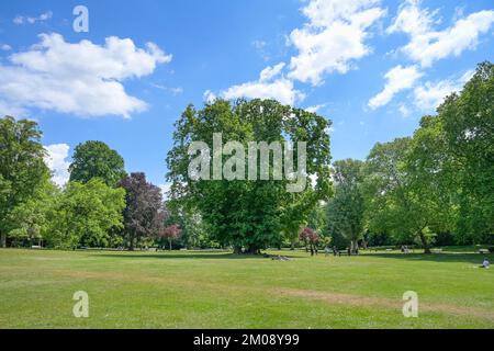 Kurpark, Salzbachtal, Wiesbaden, Hessen, Deutschland Stockfoto