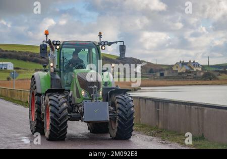 Barryroe Macra Truck and Tractor Run in Aid of Clonakilty Community Hospital and Marymount University Hospital and Hospice, November 2022 Stockfoto