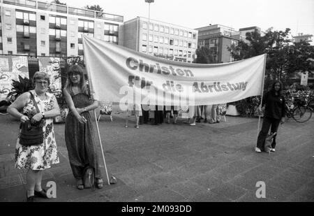 Aktivitäten zum Anti-Krieg-Tag 1979 am 01.09.1979 in Köln, Deutschland, Europa Stockfoto