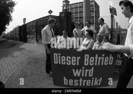 Das Ruhrgebiet mit fotografischen Eindrücken in den Jahren 1965 bis 1970, Deutschland, Europa Stockfoto