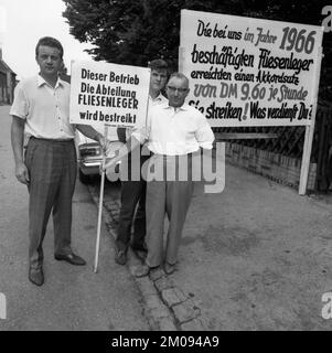 Das Ruhrgebiet mit fotografischen Eindrücken in den Jahren 1965 bis 1970, Deutschland, Europa Stockfoto