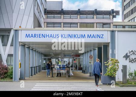 Marienhaus Klinikum Mainz, an der Goldgrube, Mainz, Rheinland-Pfalz, Deutschland Stockfoto