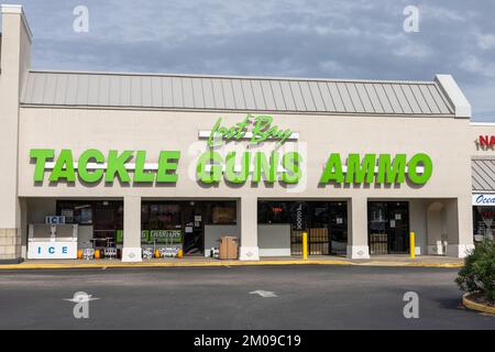 Lost Bay Tackle Guns Und Ammo Store Orange Beach Alabama United States Gun Shop America Stockfoto