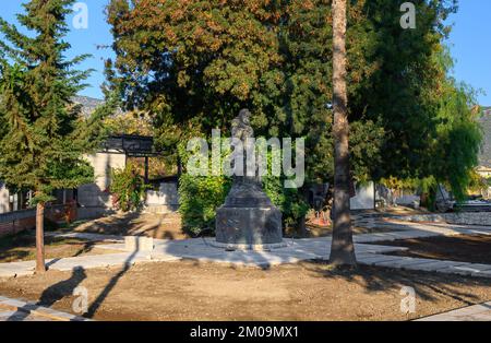 DEMRE, TÜRKEI. Statue des St. Nicholas oder der Weihnachtsmann. Stockfoto