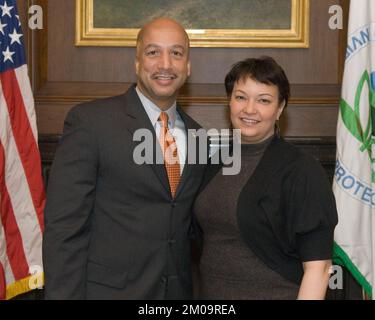 Büro der Verwaltungsrätin (Lisa P. Jackson) - Ray Nagin, Bürgermeister von New Orleans, Umweltschutzbehörde Stockfoto