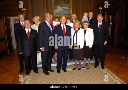 Büro des Verwalters (Stephen L. Johnson) - Eid-Zeremonie, Stephen L. Johnson, Umweltschutzbehörde Stockfoto