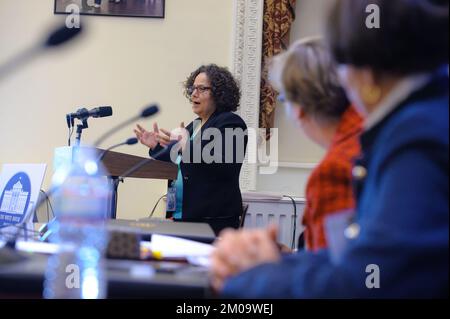 Büro der Verwaltungsrätin - Frauen- und Umweltgipfel, Umweltschutzagentur Stockfoto