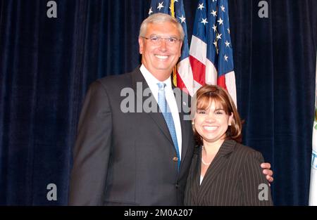 Büro des Verwalters (Stephen L. Johnson) - Eid-Zeremonie, Stephen L. Johnson, Umweltschutzbehörde Stockfoto