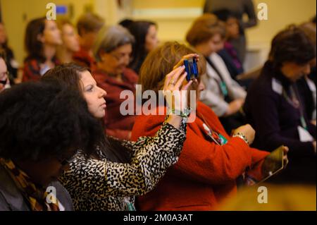 Büro der Verwaltungsrätin - Frauen- und Umweltgipfel, Umweltschutzagentur Stockfoto