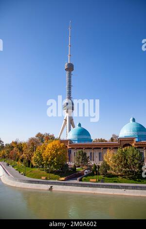 Fernsehturm in Taschkent, Usbekistan. Stockfoto