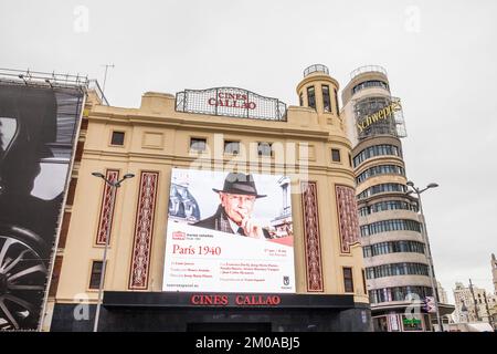 Spanien, Madrid, Callao Square, Cines Callao Stockfoto