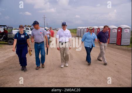 Büro der Verwaltungsrätin (Lisa P. Jackson) - verschiedene Bilder (BP-Ölpest) - Lafourche, LA. , Umweltschutzbehörde Stockfoto