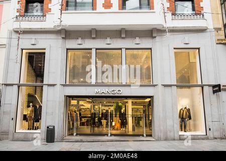 Spanien, Madrid, Mango Shop Stockfoto