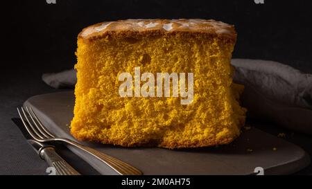 PAO de Lo - typischer Schwammkuchen Portugals Stockfoto